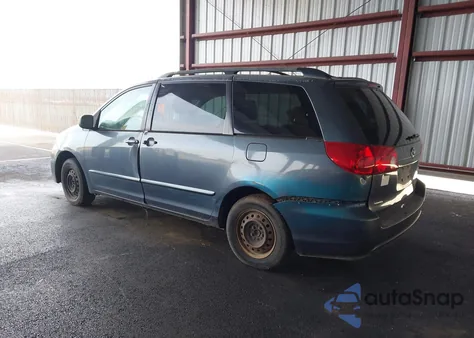 2006 Toyota Sienna Le из США, поврежденный, VIN 5TDZA23C66S574078